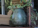 TURKISH JAR, VERDIGRIS, SIZE B, 19"X24"