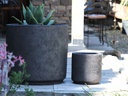 REDONDO PLANTER MID, CORAL BRONZE, SET OF 4-19.5"X18.0", 17.0"X15.5", 15.0"X14.0", 13"X12.5"