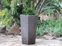 TALL SQUARE PLANTER, CORAL BRONZE, 16"X35.5"