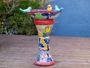 TALAVERA BIRDBATH, 18.0"x28.5"