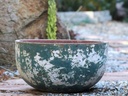 HALF MOON BOWL,  ATLANTIS SKY, SET OF 2 - 23.0"X12.5", 19.5"X10.0"