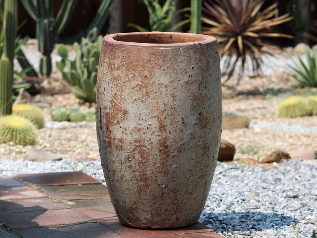 OLIVE NO RIM JAR, HEIRLOOM WHITE, SIZE B - 19.0" X 28.5"