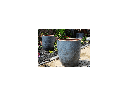 RIMLESS PARCO ALTO PLANTER, GRAPHITE, SET OF 2 - 25.0" X 29.0", 19.0" X 25.0"