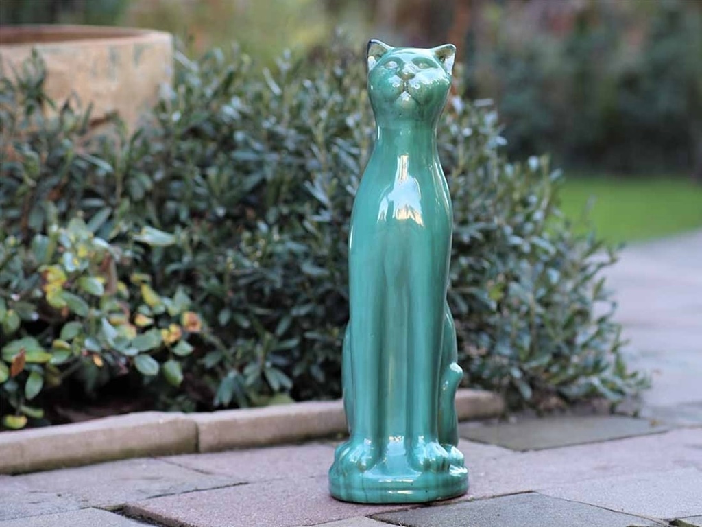 STANDING CAT, GREEN STREAM 8.5'' X 26.0''