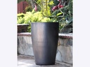 SLIM X-LARGE PLANTER, MATTE BLACK, SET OF 3- 20.5"X32.5", 16.5"X25.5", 13.0"X17.5"