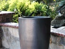 SLIM X-LARGE PLANTER, MATTE BLACK, SET OF 3- 20.5"X32.5", 16.5"X25.5", 13.0"X17.5"