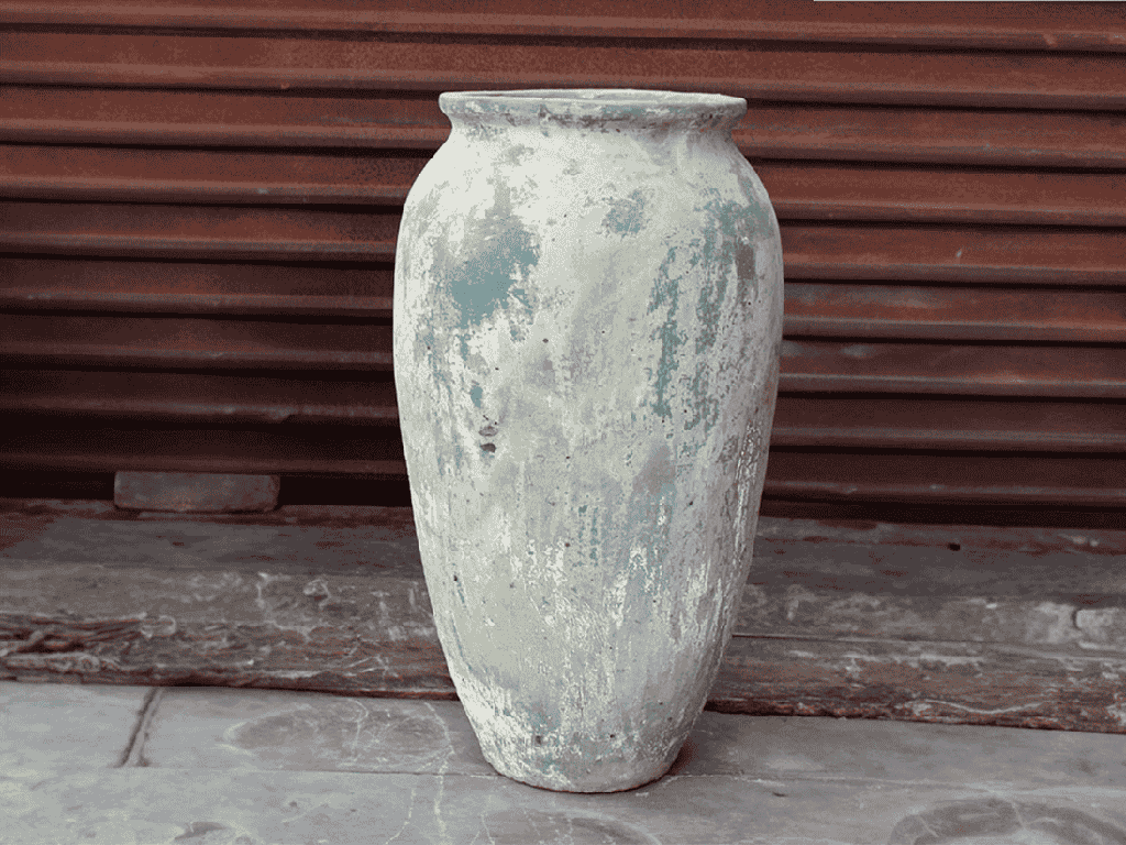 OLIVE JAR, MEDIUM, ATLANTIS SKY, SIZE B, 22"X39"