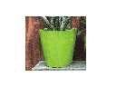 CONTEMPO PLANTER, MINT, SET OF 3 - 17.0"X15.5", 15.0"X14.0", 13"X12.5"