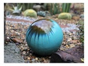 DECORATIVE SPHERE, RUNNING TURQUOISE, 16"