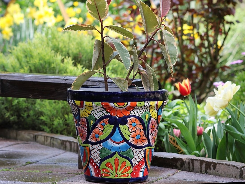 [TL-J2119] GARDEN VASE #30, 13" x 12"