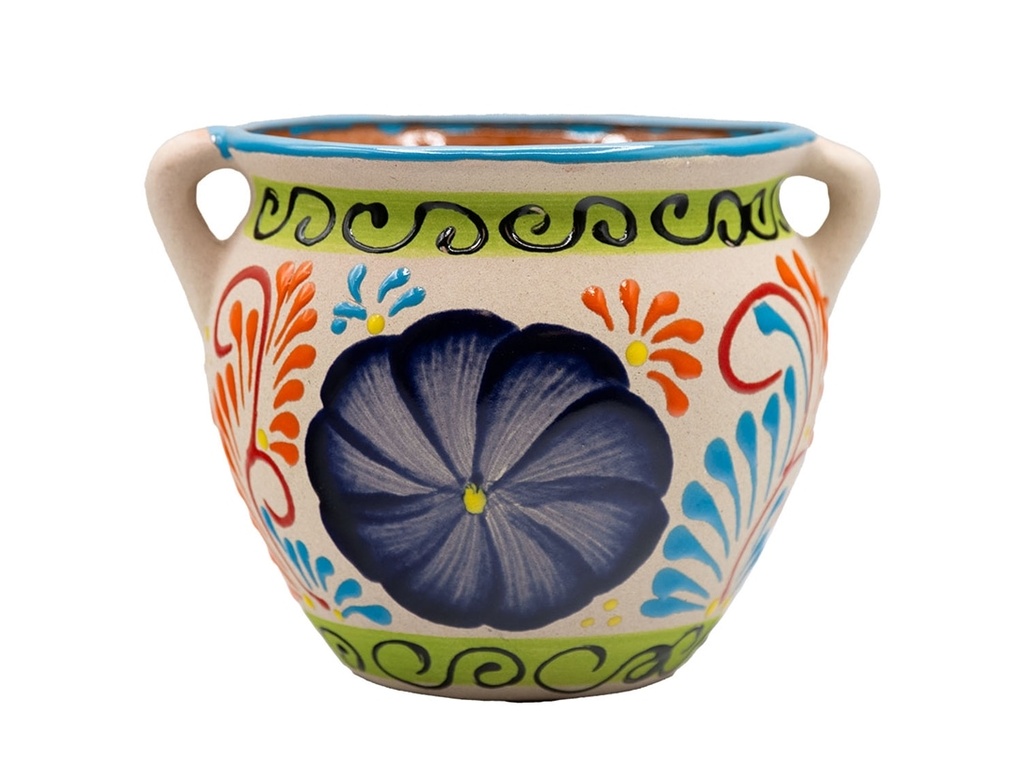 [TL-J5060TRL-C4] TALAVERA TIERRA LUZ MINI MICHOCANA, 9.0"X7.0", SOLD IN CASE OF 4