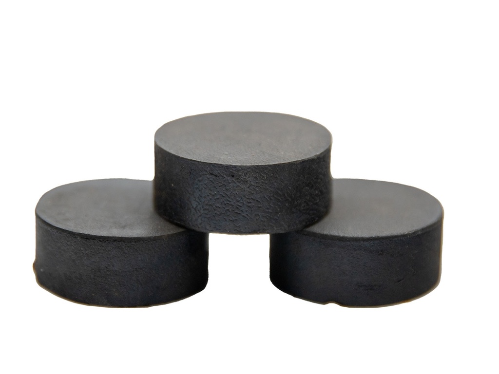[AA-PFRB02] RUBBER POT FEET, 1.0"X0.5", SOLD IN CASE OF 300