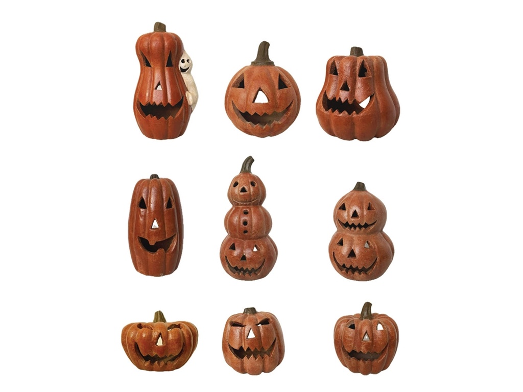 [BP-25-0810] CLAY HALLOWEEN PUMPKINS