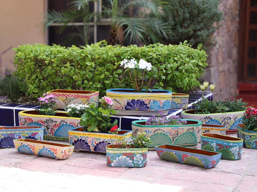 [BP-26-0832] TIERRA LUZ OVAL &RECTANGULAR PLANTER