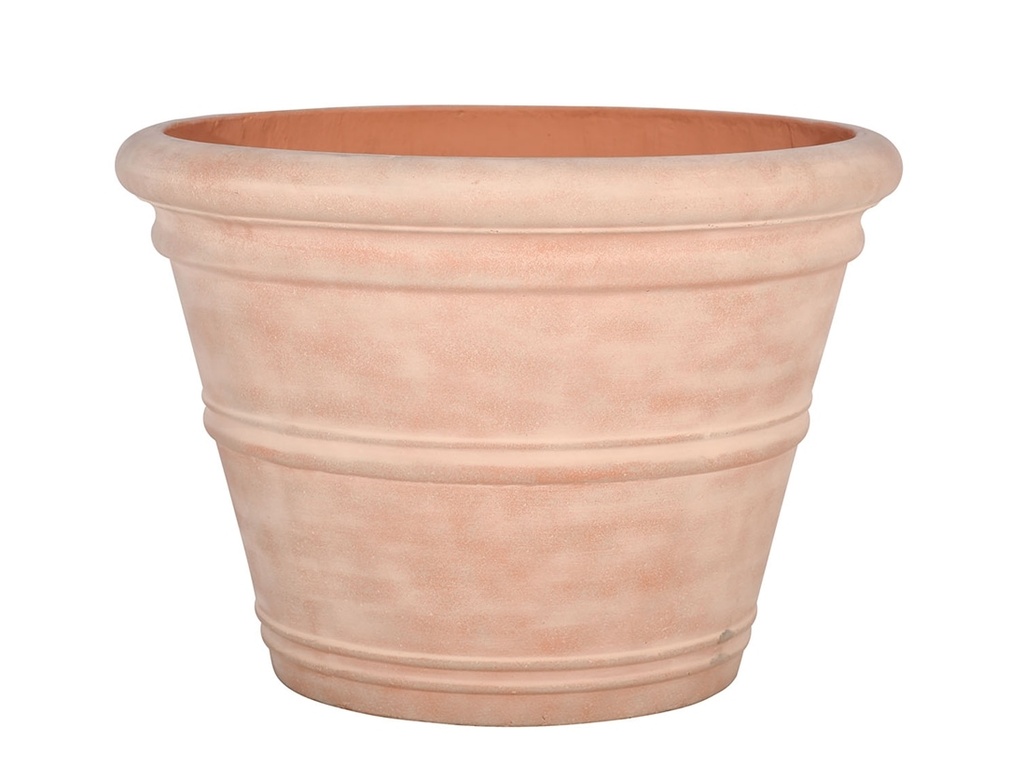 [FC-1053ITC-A] ROLL RIM PLANTER, ITALIAN TERRA COTTA, 27.5"X19.5"