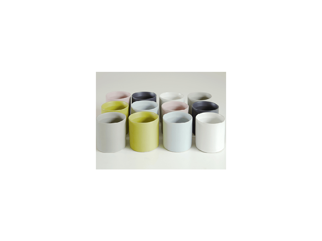 [IP-MC2051MIX-C12] CYLINDER CACHE POT, MIX COLOR, 3.0"X3.0", SOLD IN CASE OF 12