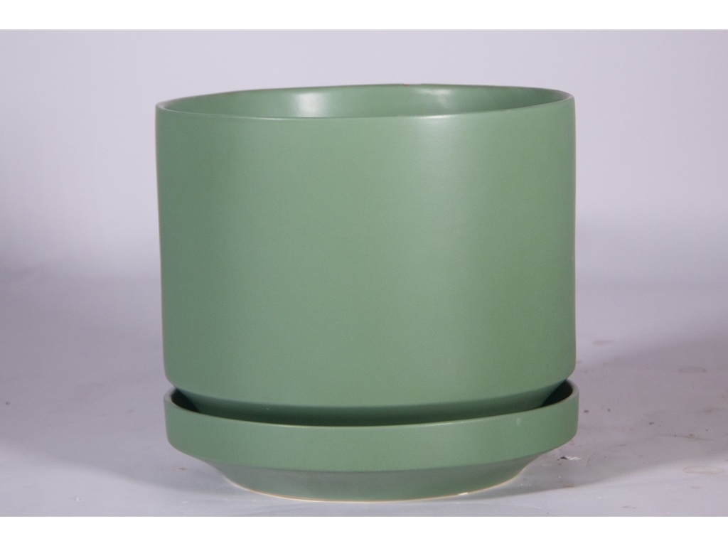 [IP-MD2059HDW] MELROSE M-MODERN PLANTER, HONEY DEW, 12.0"x12.0"