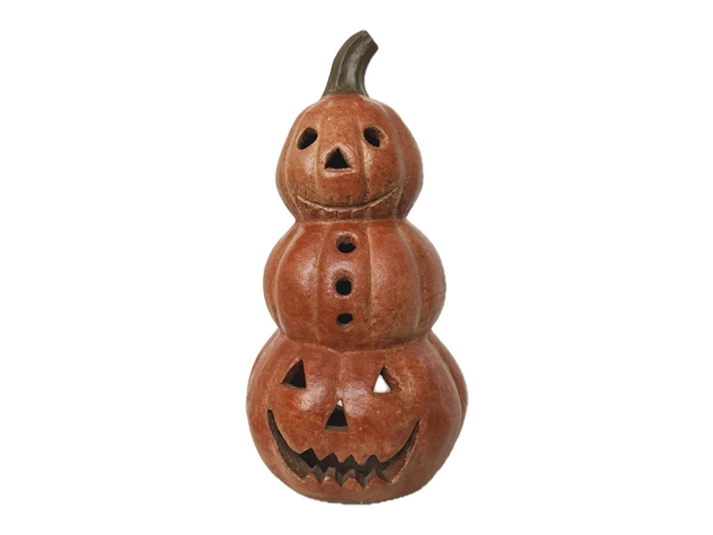 [MC-AP0015] HALLOWEEN PUMPKINS-THREE STACK, 11.0"X20.0"