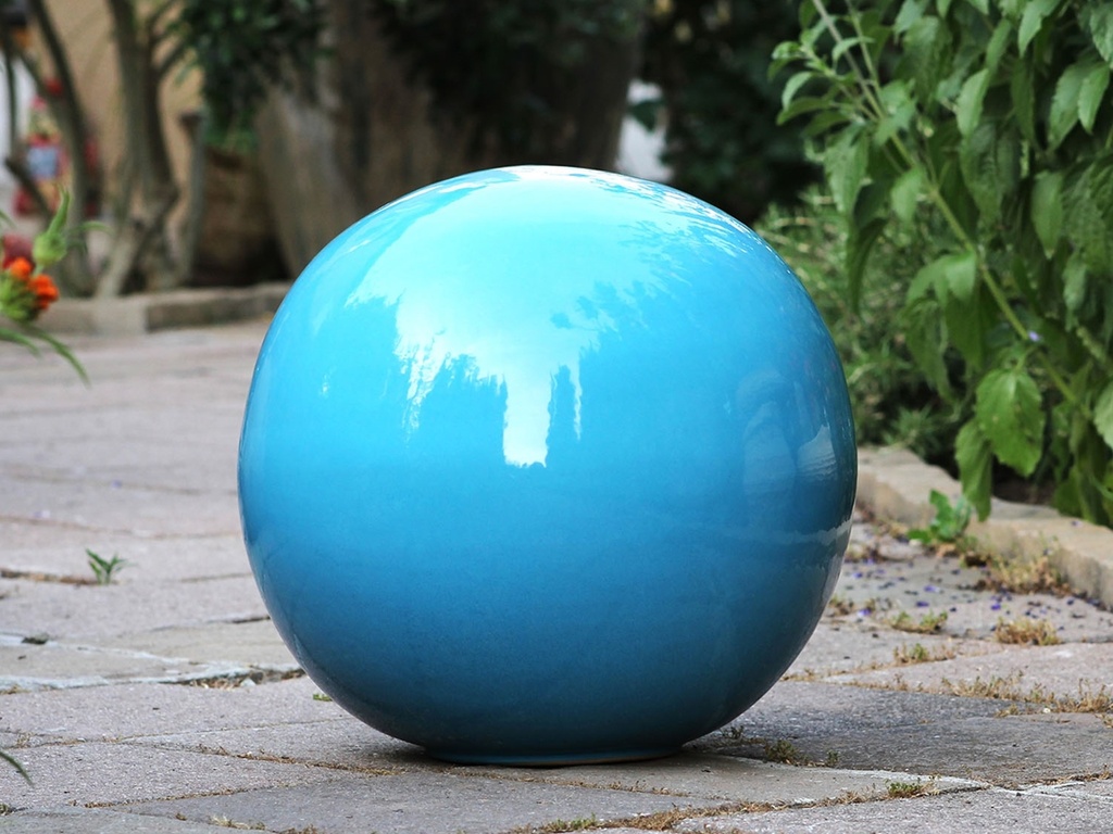 [PC-A3000HDB-D] DECORATIVE SPHERE, 12.0", HYGRANGEA BRIGHT
