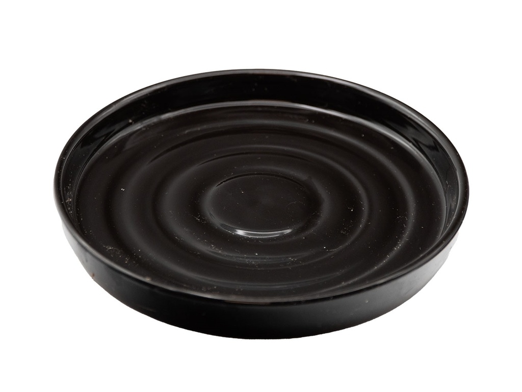 [PC-SCR04SBK] SAUCER, SABLE BLACK, OD 12", ID 10.5"