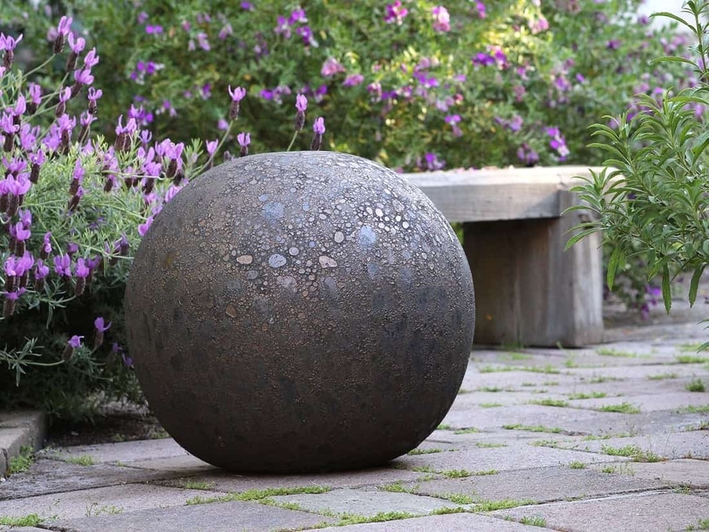 [PV-A500CBR-A] DECORATIVE SPHERE, CORAL BRONZE, SIZE A, 16"D