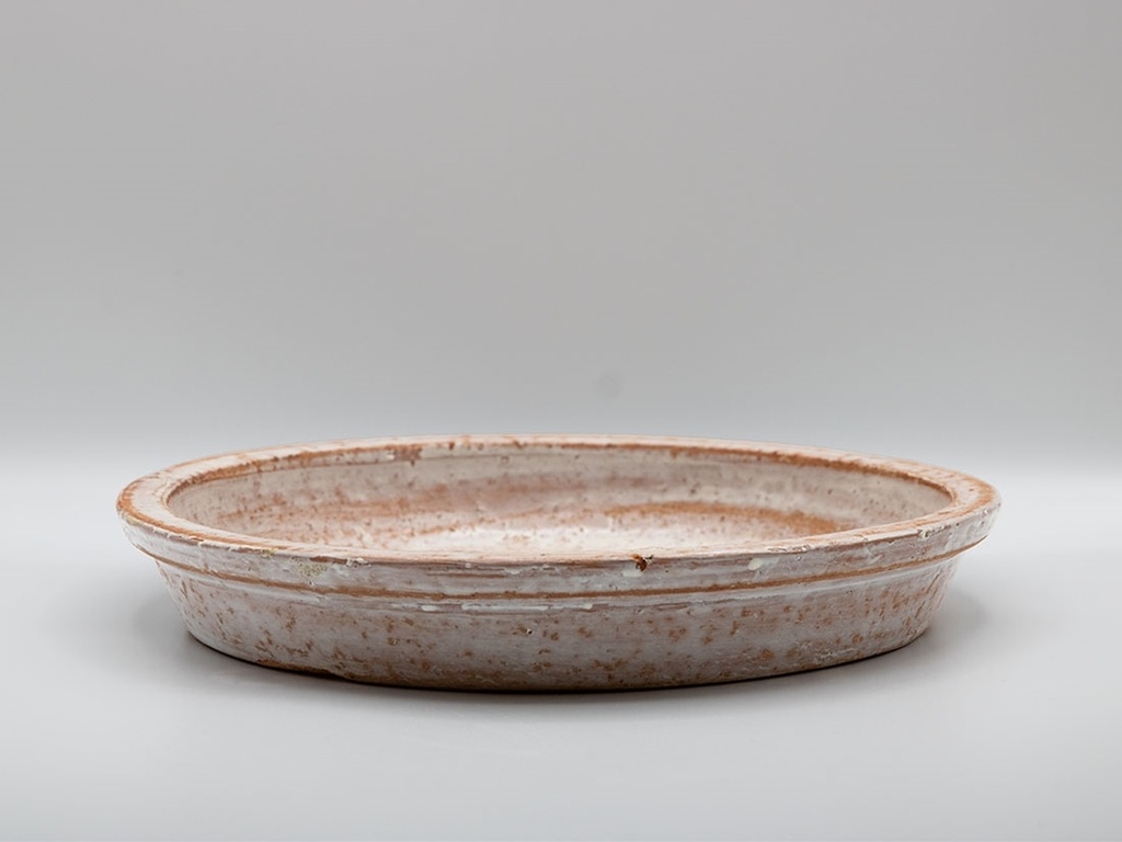 [PV-SCR04CTW] CHELSEA ROUND SAUCER, COTTAGE WHITE, 12.5"D