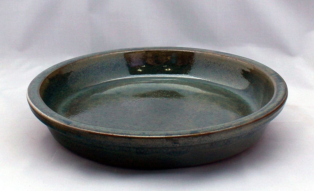 [PV-SCR05AJD] ROUND SAUCER, ANTIQUE JADE, 11"D