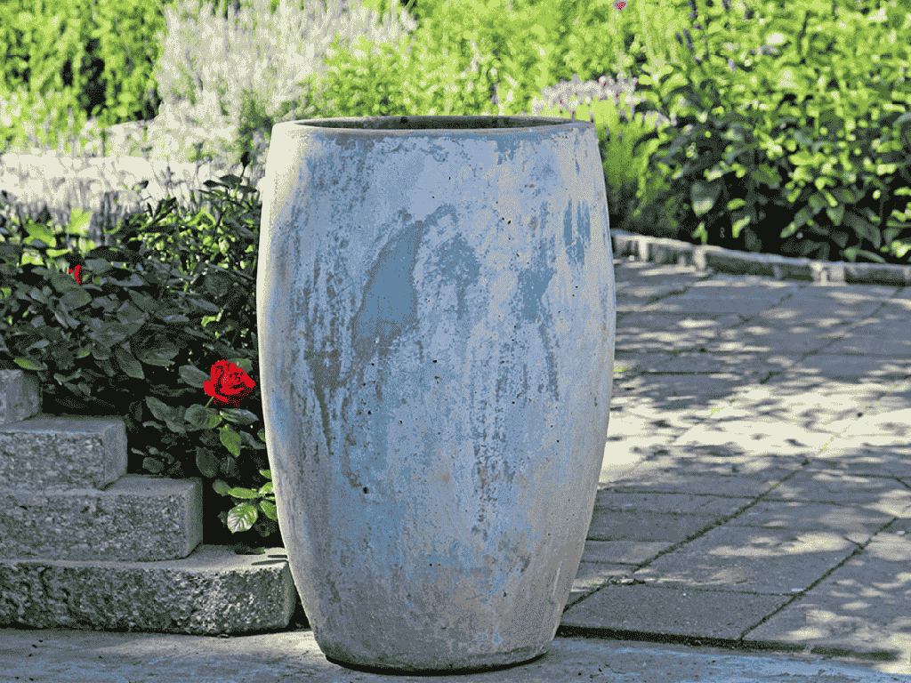 [PV-TS2100ATS-C] OLIVE NO RIM JAR, ATLANTIS SKY, SIZE C - 18.5"X21.5", TOP OD: 14.5", ID:11.5"