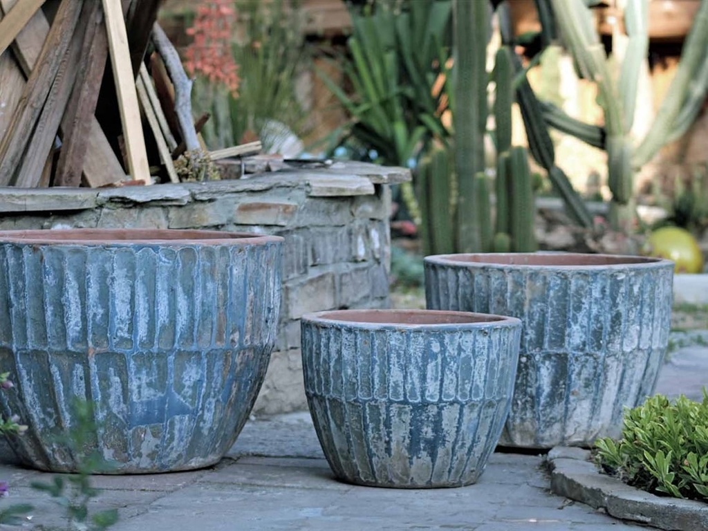 [PV-TS2357AGS-S3] VOLCANO BOWL, AEGEAN SEA, SET OF 3- BCD, 20.0"X14.0", 16.0"X12.0", 12.0"X9.5"