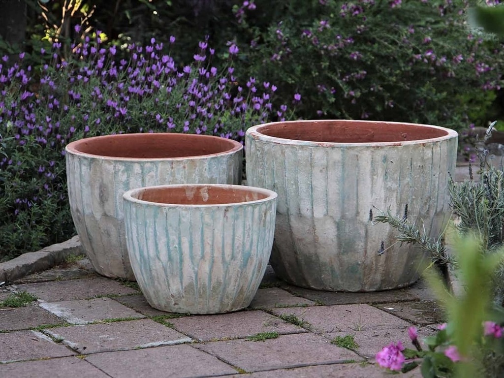 [PV-TS2357ATS-S3L] VOLCANO BOWL, ATLANTIS SKY, SET OF 3- ABC, 23.5"X17.0", 20.0"X14.0", 16.0"X12.0"