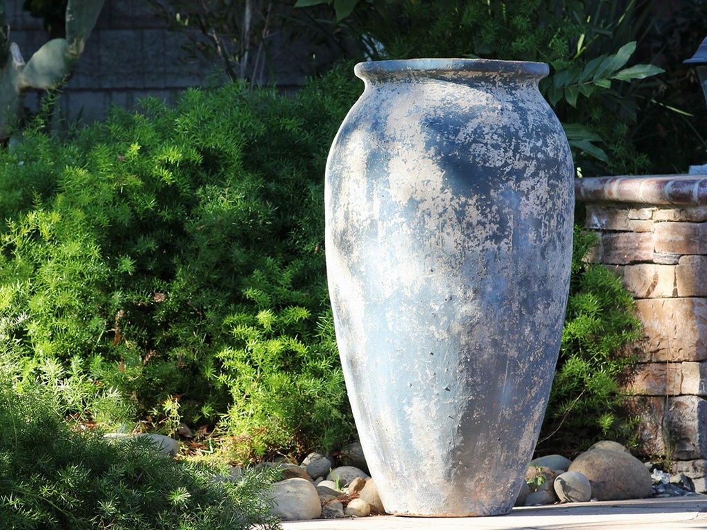 [PV-TSC2102ATS-C] OLIVE JAR, MEDIUM, ATLANTIS SKY, SIZE C, 18"X35.5"