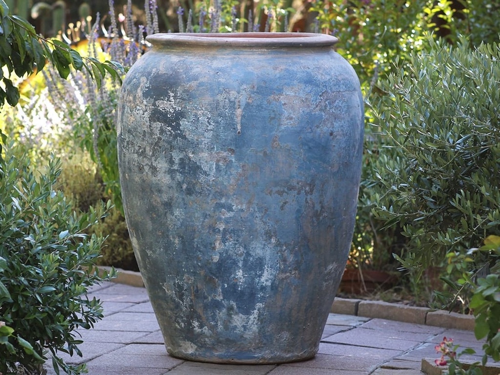 [PV-TSC2132AGS] TANZANIA JAR, AEGEAN SEA, 33.5"X44.0"