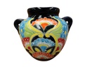 TALAVERA HALF JAR WITH HANDLE, 8.5"X6.5", SOLD IN CASE OF 6