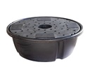 PHG FOUNTAIN RESERVOIR KIT, (40 GALLON) 38.0"D X 10.5"H, (INCLUDES: 1 BASIN, 6 SUPPORTING CONE)