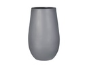 TALL TRUNK PLANTER DARK GREY POLY  POLY FIBER  20.5"x33.5"