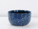 PEBBLE BEACH BOWLS, INDIGO SPLASH, 7.5"X3.5", CASE OF 6