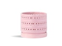 MOON GATE ORCHI ORCHID PLANTER, PASTEL BABY PINK, 7.5"x6.5", CASE OF 4