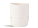 URBAN DWELLER SELF-WATERING POT, BRIGHT WHITE, 5.0"X5.5", CASE OF 6