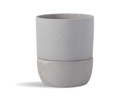 URBAN DWELLER SELF-WATERING POT, SAND DIM GREY, 6.5"X6.5", CASE OF 4