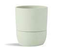 URBAN DWELLER SELF-WATERING POT, SAND SAGE GREENWHITE, 5.0"X5.5", CASE OF 6