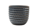 HONEYCOMB PLANTER, LOYAL BLUE, 9"x8.5" SOLD IN CASE OF 4