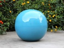 DECORATIVE SPHERE, 15.5", HYDRANGEA BRIGHT