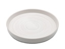 SAUCER, CLOUD WHITE, OD 12", ID 10.5"