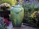 TEA GARDEN FOUNTAIN, SELF CONTAINED, PAPAYA, SIZE B, 21.0" X 32.0" (PUMP INCLUDED)