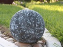 DECORATIVE SPHERE, CORAL BLACK, 19.5