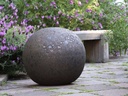 DECORATIVE SPHERE, CORAL BRONZE, SIZE A, 16"D