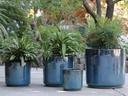 REDONDO PLANTER MID, GREEN MIRAGE, SET OF 4- 19.5"X18.0", 17.0"X15.5", 15.0"X14.0", 13"X12.5"