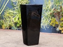 MEDIUM SQUARE POT, BLACK, 15"X35"