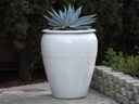 URN SMOOTH FINISHED, WHITE WHITE, X-LARGE - 32.5" X 36.5"