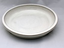 ROUND SAUCER, WHITE WHITE, OD 19", ID 16"